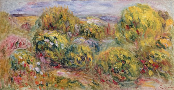 Pierre-Auguste Renoir, Landscape, 1916