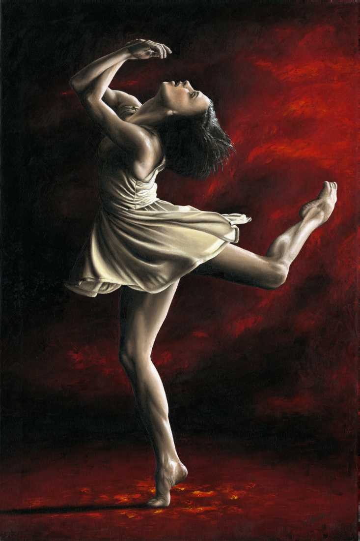 Konfiguration benutzen (Ausdruckstanz, Performance, Ballett, Tänzerin, Tanz, Frau, Malerei, zeitgenössischer Realismus, Wohnzimmer, Jugendzimmer, Wunschgröße, bunt)