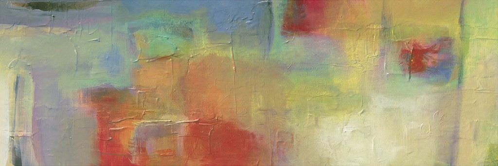 Vera Gerling, African Connection II (Abstrakt, Abstrakte Malerei, Farbmuster, verschwommen, unscharf, Malerei, Wohnzimmer, Büro, Business, bunt)