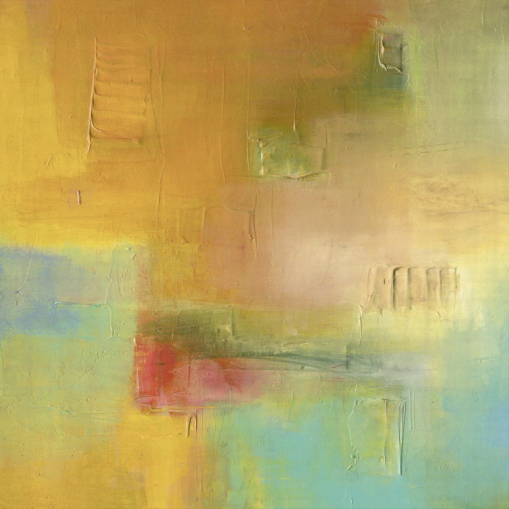 Vera Gerling, African Connection III (Abstrakt, Abstrakte Malerei, Farbmuster, verschwommen, unscharf, Malerei, Wohnzimmer, Büro, Business, bunt)