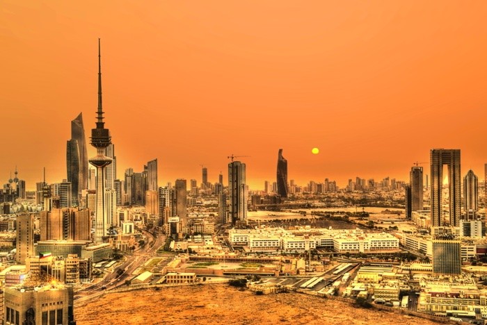 Hady Khandani, HDR - SUNSET OVER KUWAIT - KUWAIT CITY 1