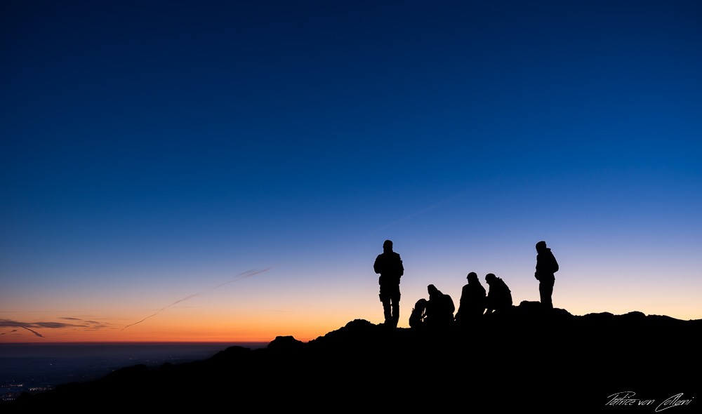 Konfiguration benutzen (Landschaft, Gebirge,  Abendrot, Menschen, Silhouetten, Sonnenuntergang,  Wunschgröße Fotografie, Wohnzimmer,)