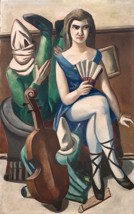 Max Beckmann, Pierrette und Clown (Kunst,Kultur und Unterhaltung,Mensch und Gesellschaft)