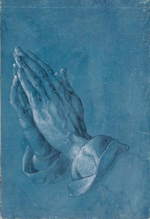 Albrecht Dürer, Betende Hände (Anatomie,Christentum,Deutsche Kunst,Gebet,Kult,Religion,Renaissance,Hand,Gestik,Studie,Frömmigkeit)