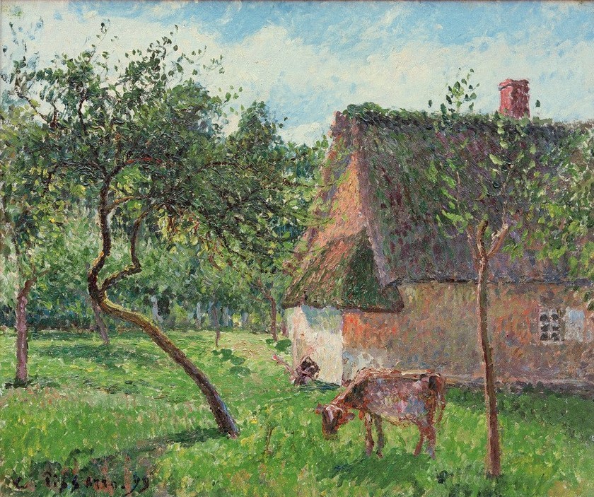 Camille Pissarro, Un clos à Varengeville  (Natur)