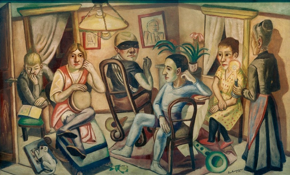 Max Beckmann, Vor dem Maskenball (Kunst,Persönlichkeiten)