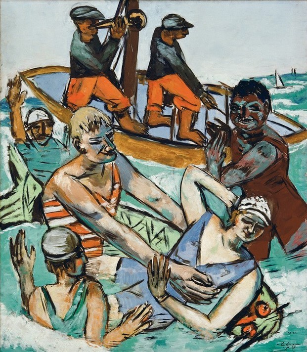 Max Beckmann, Bad im August (Kunst)