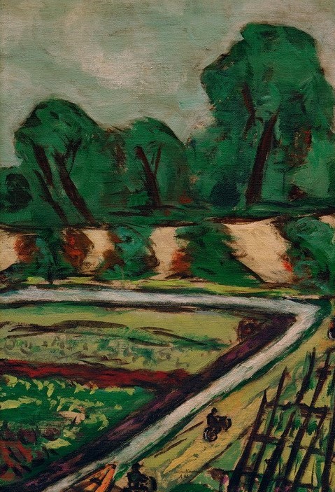 Max Beckmann, Holländischer Radfahrweg (Kunst,Natur)