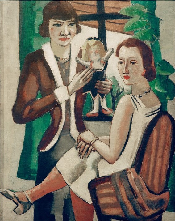 Max Beckmann, Damen am Fenster (Kunst,Mensch und Gesellschaft)