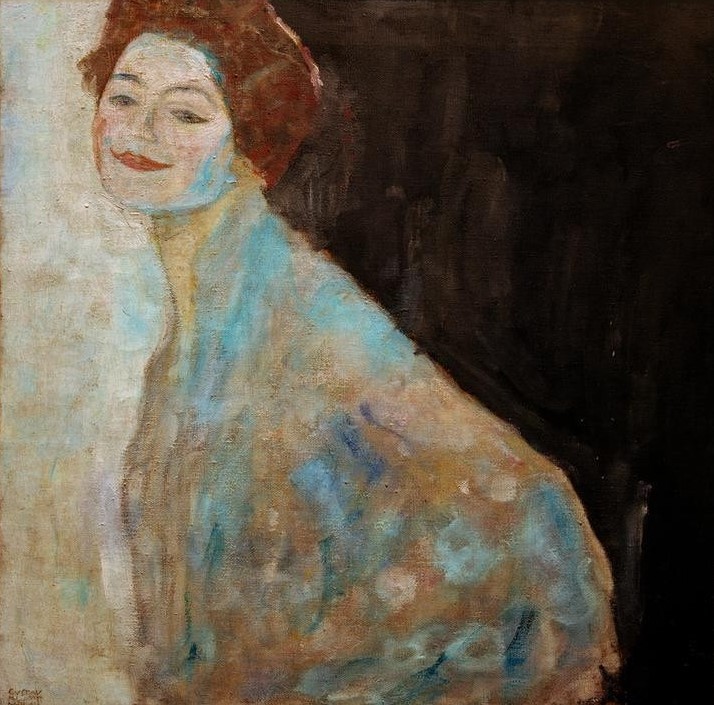 Gustav Klimt, Damenbildnis in Weiß  (Mensch und Gesellschaft)