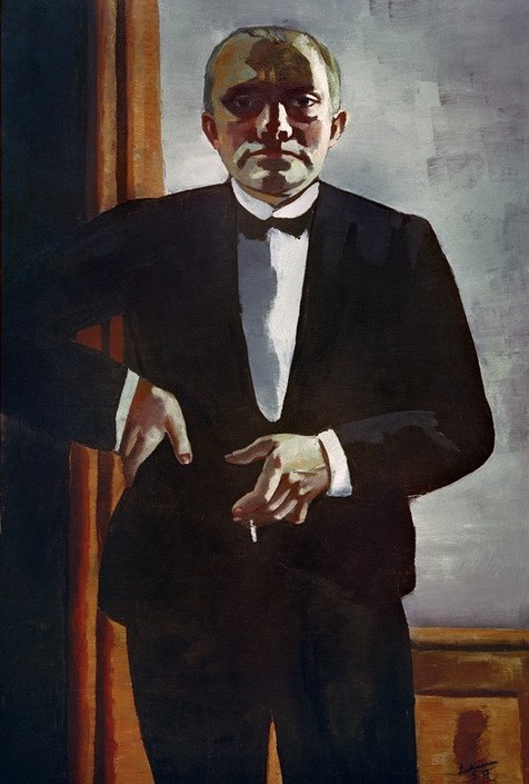 Max Beckmann, Selbstbildnis im Smoking (Kunst,Persönlichkeiten)