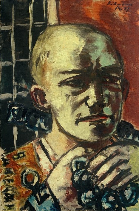 Max Beckmann, Der Befreite (Portrait, Gefangener, Gefängnis, Freiheit,  Klassische Moderne, Malerei, Expressionismus, Wunschgröße, Wohnzimmer, bunt)