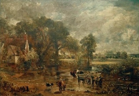 Originalgroße Studie zu Der Heuwagen, 1821, JOHN CONSTABLE