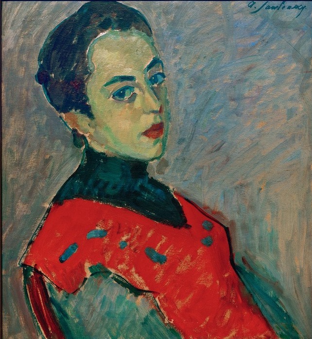 Alexej von Jawlensky, Bildnis Resi  (Mensch und Gesellschaft)