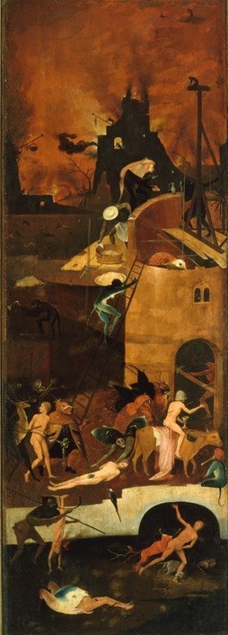 Hieronymus Bosch, Die Hölle (Kunst,Religion,Teufel Und Hölle,Fabelwesen,Teufel,Hölle,Phantastische Kunst,Niederländische Kunst,Jenseitsvorstellungen,Unterwelt)
