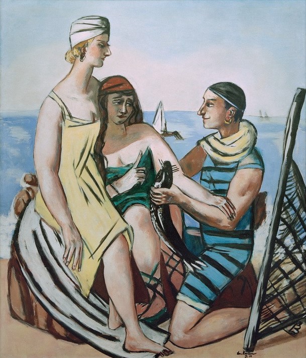 Max Beckmann, Der kleine Fisch (Der kleine Wels) (Kunst,Natur)