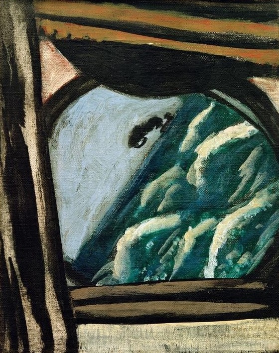 Max Beckmann, Blick aus der Schiffsluke (Kunst,Natur)