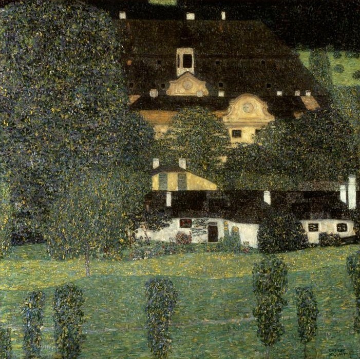 Gustav Klimt, Schloß Kammer am Attersee II  (Orte und Reise