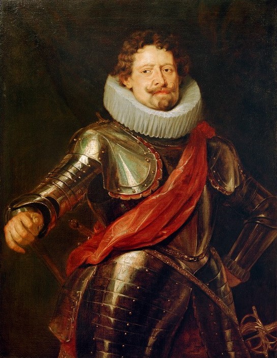 Peter Paul Rubens, Diego Messia Felipe Guzmán (Flämische Kunst,Geschichte,Mann,Militär,Offizier,Rüstung (Schutzkleidung),Bart,Barock,Portrait,Staatsrat,Niederländische Kunst,Schärpe,Kragen,Person,Radkragen)