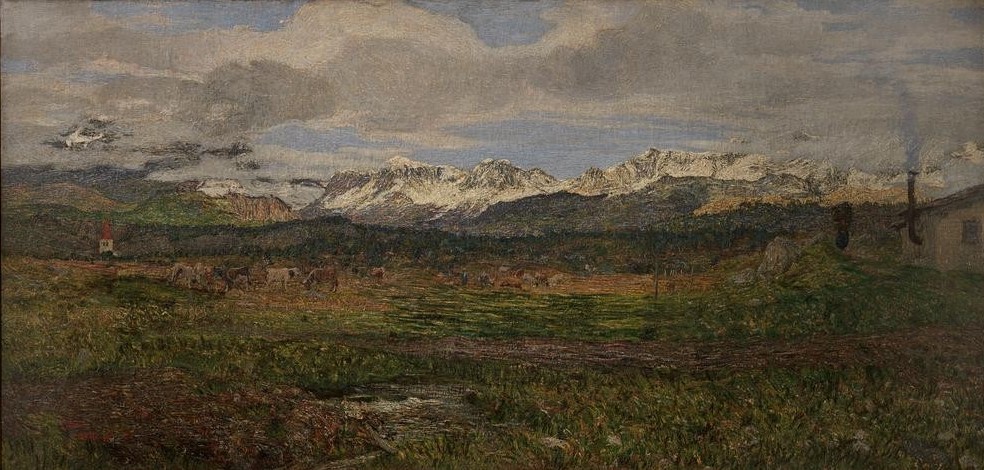 Giovanni Segantini, Maloja (Gebirge,Kunst,Landschaft,Italienische Kunst,Schweizerische Kunst,Jahrhundertwende,Divisionismus)
