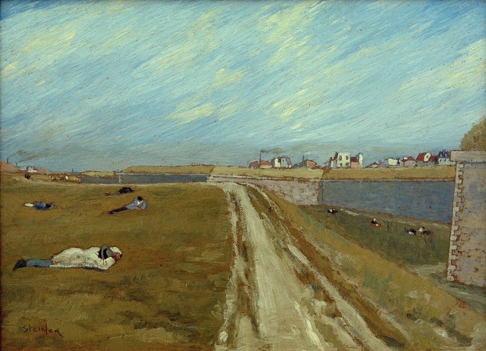 Paul Signac, Fortifs (Architektur,Befestigungsanlage,Kunst,Landschaft,Stadtbefestigung,Stadtmauer,Impressionismus,Vedute,Architekturdarstellung,Französische Kunst,Schweizerische Kunst,Befestigung)