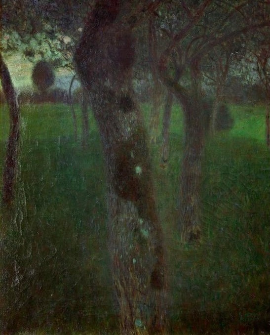 Gustav Klimt, Obstgarten am Abend (Obstgarten. Abend)  (Natur)