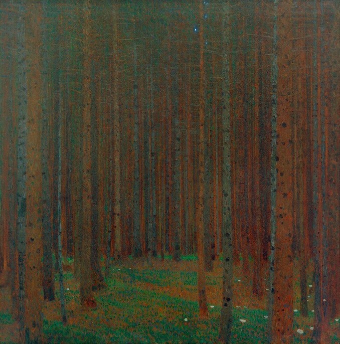 Gustav Klimt, Tannenwald I  (Natur)