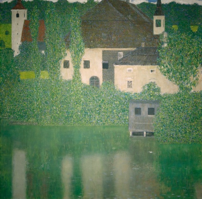 Gustav Klimt, Schloß Kammer am Attersee I  (Orte und Reise)