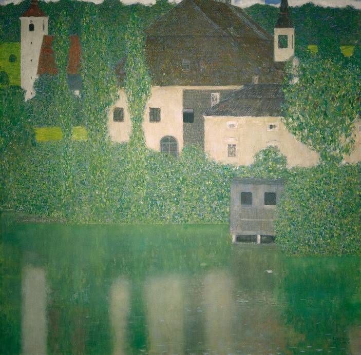 Gustav Klimt, Schloß Kammer am Attersee I  (Orte und Reise)