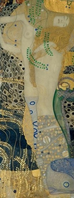 Gustav Klimt, Wasserschlangen I  (Natur)