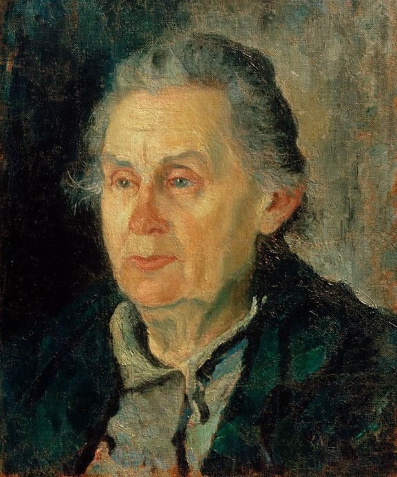 Kasimir Malewitsch, Porträt der Mutter, 1932-1934 (Frau,Künstler,Kunst,Maler (Künstler),Sowjetische Kunst,Portrait,Mutter Von Berühmten,Mutter,Russische Kunst,Kopf,Ukrainische Kunst,Alte Frau,Graues Haar,Halbprofil,Person)