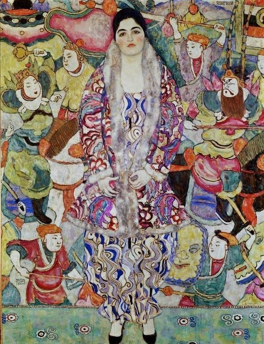Gustav Klimt, Bildnis Friederike Maria Beer  (Persönlichkeiten)