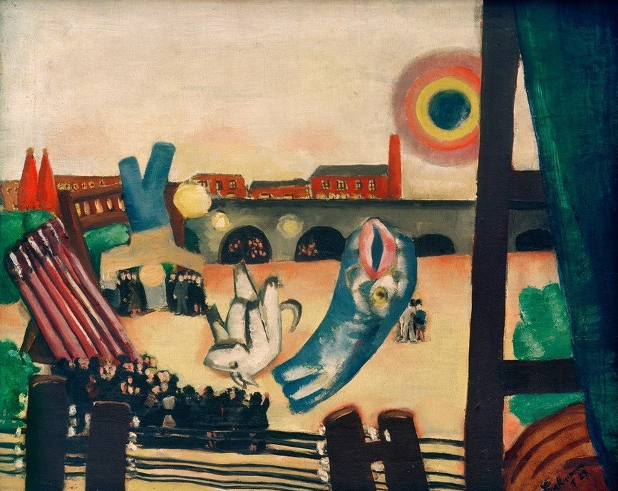Max Beckmann, Chinesisches Feuerwerk (Kunst,Mensch und Gesellschaft)