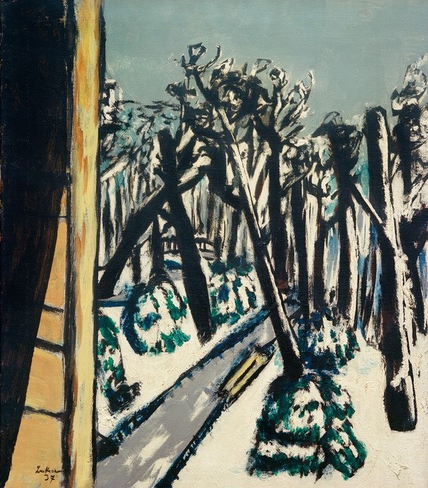 Max Beckmann, Tiergarten im Winter (Kunst,Orte und Reise,Natur)