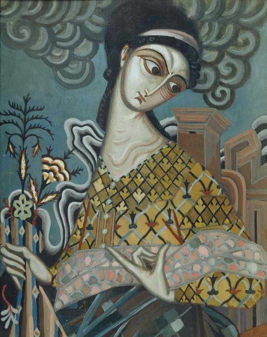 Dimitri Stelletsky, Die Morgendämmerung (Tageszeiten, Morgen, Allegorie, Dämmerung, Personifizierung, Jugendstil, Wunschgröße, Wohnzimmer, Treppenhaus,)