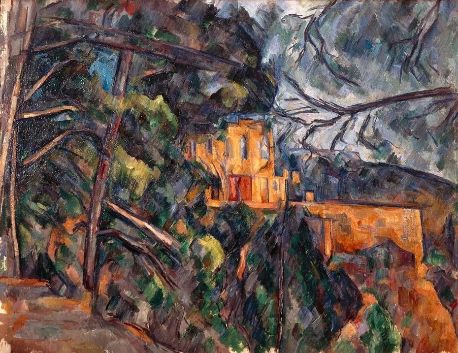 Paul Cézanne, Le Château Noir (Landschaft,Impressionismus,Französische Kunst,Jahrhundertwende)