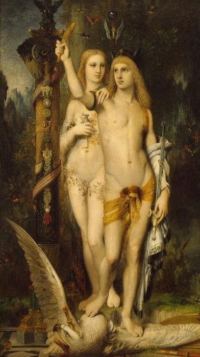Gustave Moreau, Jason (Betrug,Goldenes Vlies,Held,Mädchen,Mann,Mythologie,Rache,Symbolismus,Akt,Portrait,Französische Kunst,Verrat,Heros,Kopf,Griechisch-Römische Mythologie)
