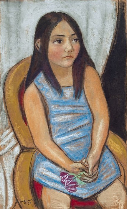 Max Beckmann, Porträt Margarete Wichert (Kunst,Persönlichkeiten)