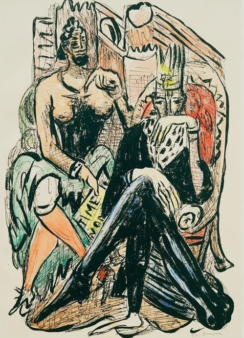 Max Beckmann, untitled (Kunst,Geschichte und Politik)