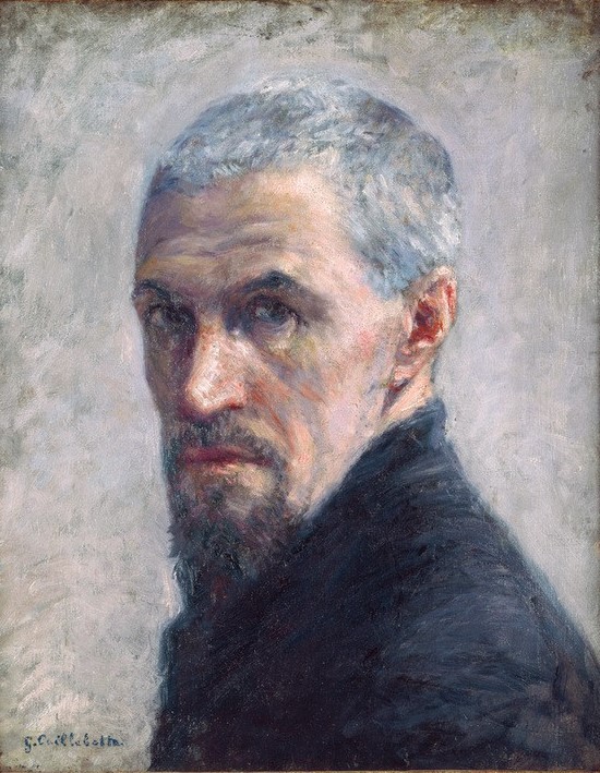 Gustave Caillebotte, Portrait de l’artiste (Künstler,Kunst,Maler (Künstler),Mann,Impressionismus,Bart,Selbstbildnis,Portrait,Französische Kunst,Brustbild,Person)