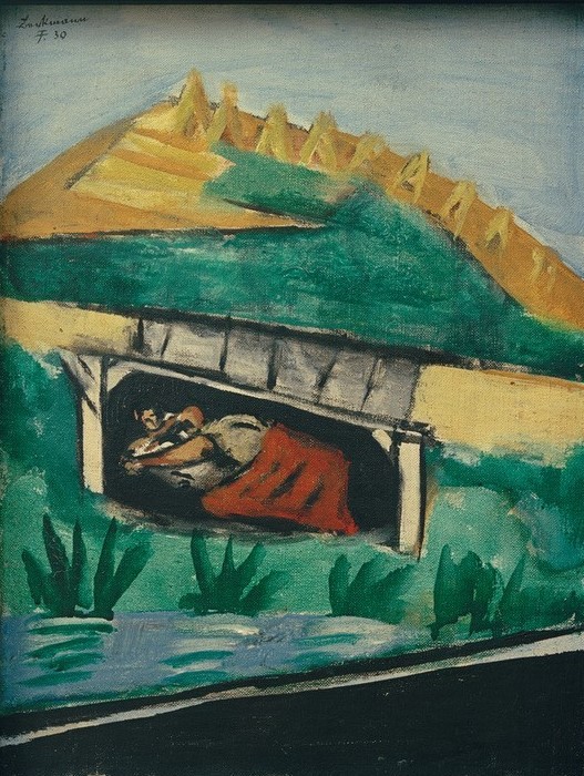 Max Beckmann, Sommer (Liebespaar) (Kunst,Mensch und Gesellschaft)