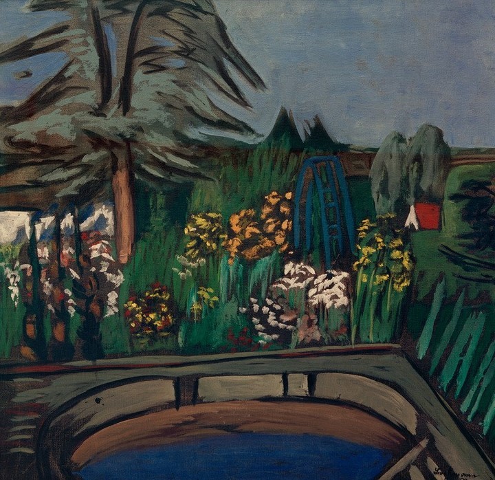 Max Beckmann, Blühender Garten (Kunst,Natur)