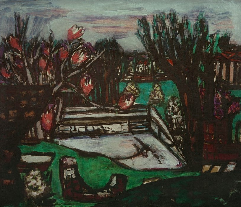 Max Beckmann, Alter Swimmingpool (Kunst,Natur)