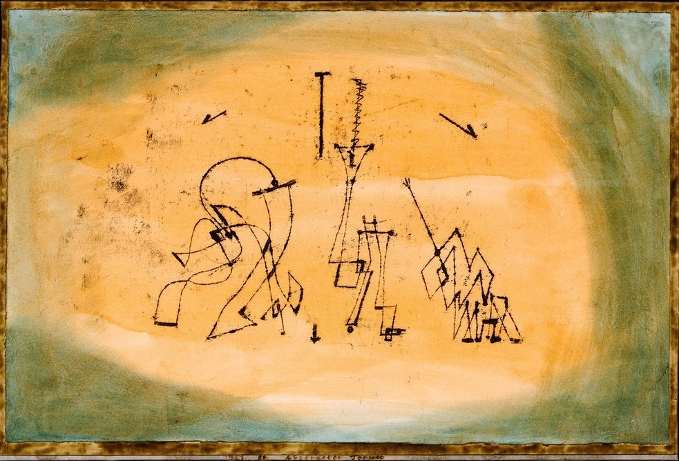 Paul Klee, Abstraktes Terzett (Abstrakte Kunst,Terzett)