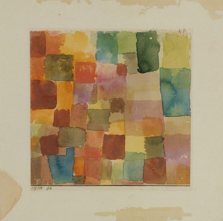 Paul Klee, Ohne Titel (Farben,Formen,Muster)
