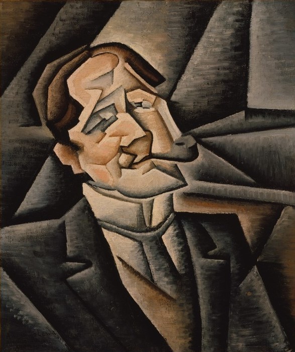 Juan Gris, Juan Legua (Mann,Pfeife (Tabak),Portrait)