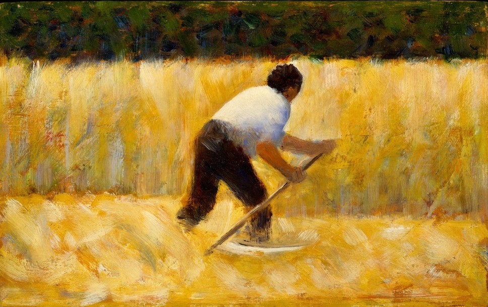 Georges Seurat, The Mower