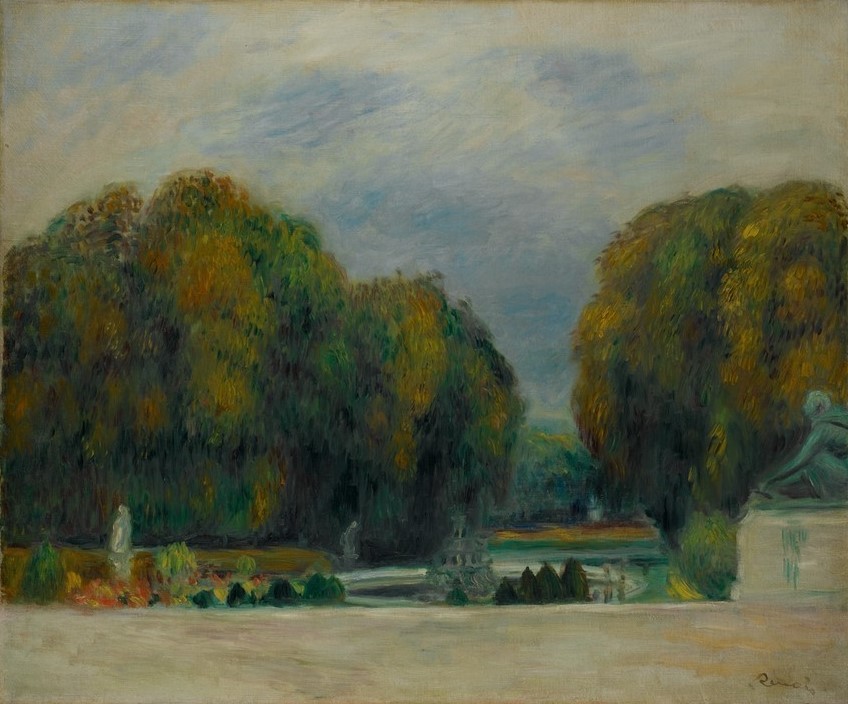 Pierre-Auguste Renoir, Versailles (Park,Baum,Springbrunnen,Garten)