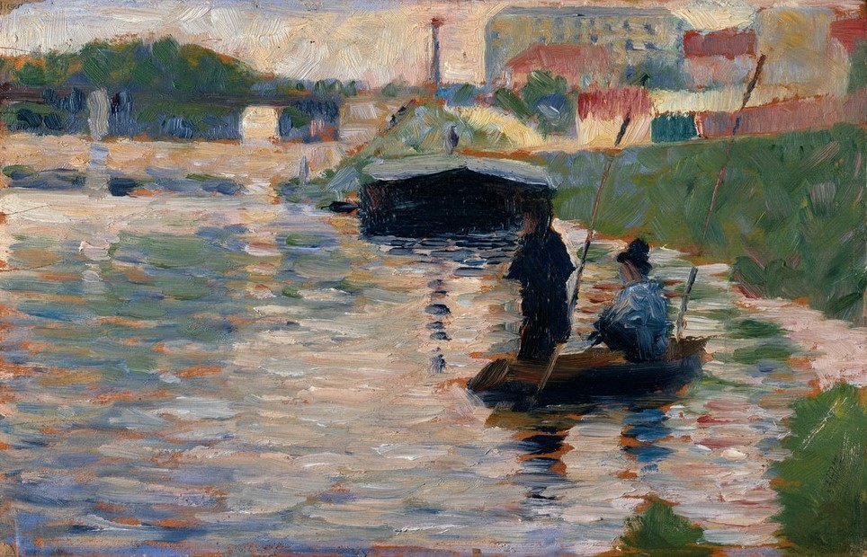 Georges Seurat, Blick auf die Seine
