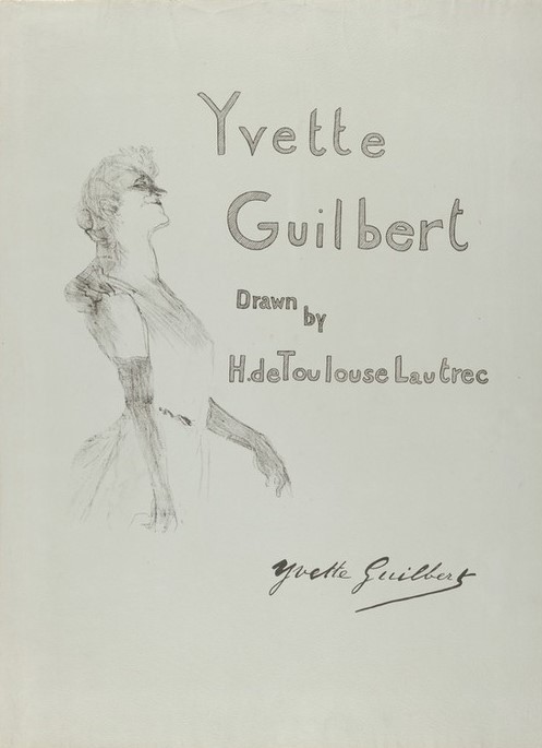 Henri de Toulouse-Lautrec, Cover - Yvette Guilbert
